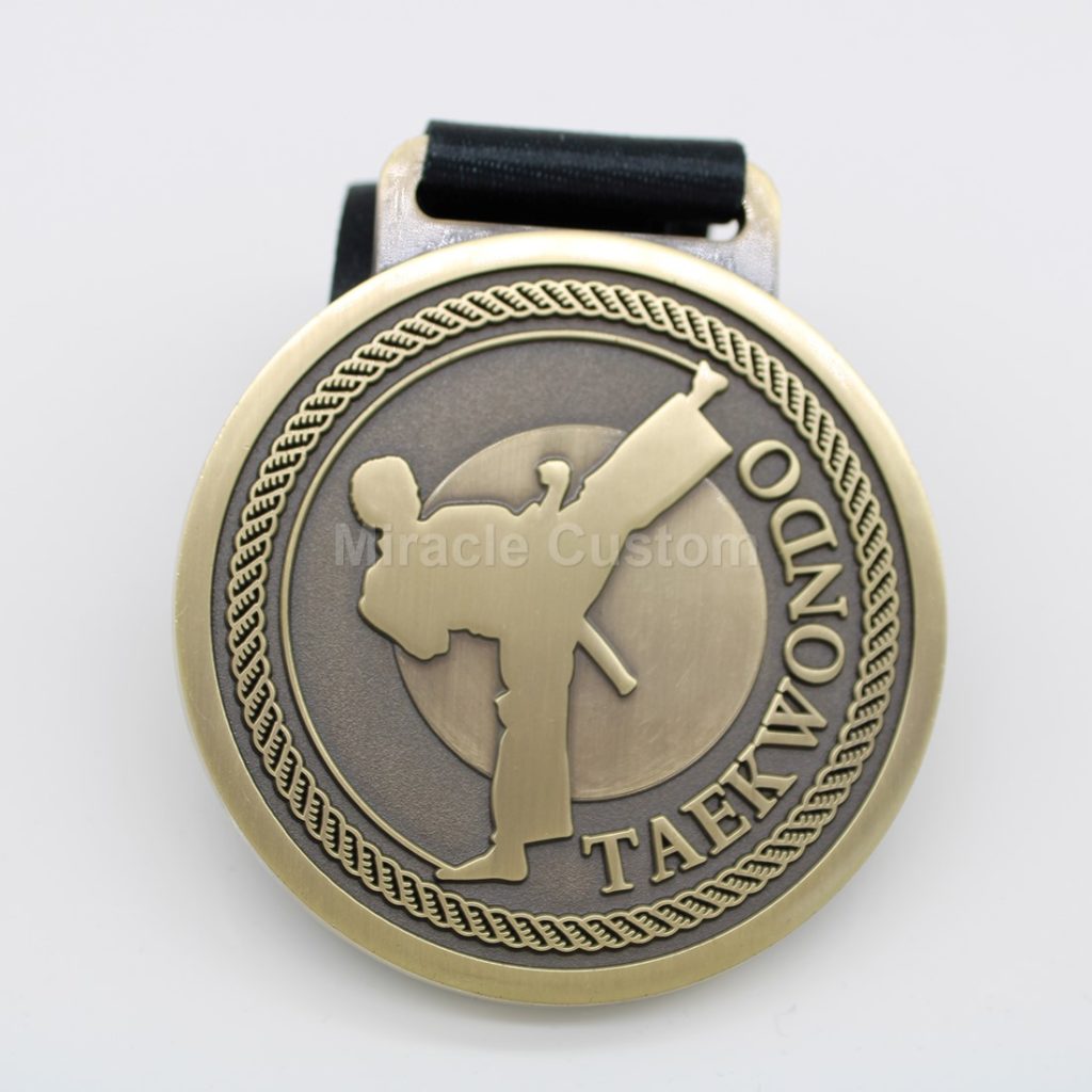 Custom Taekwondo Medals Wholesale