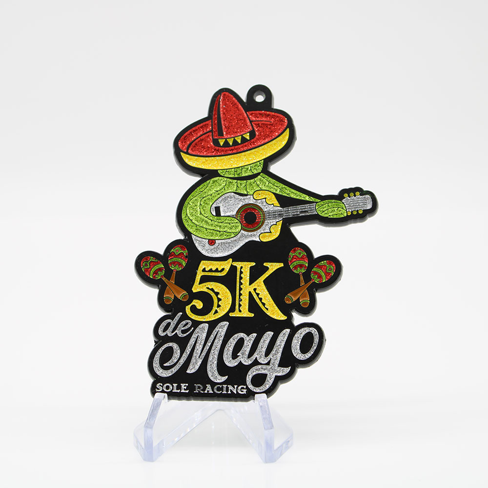 Custom Race Medals 5K Medals Glitter Medals