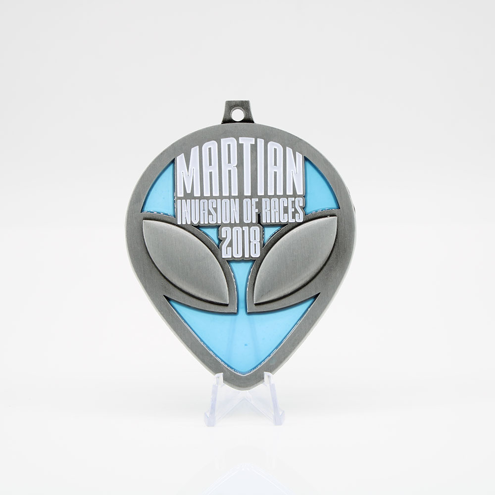 Custom Translucent Running Medals