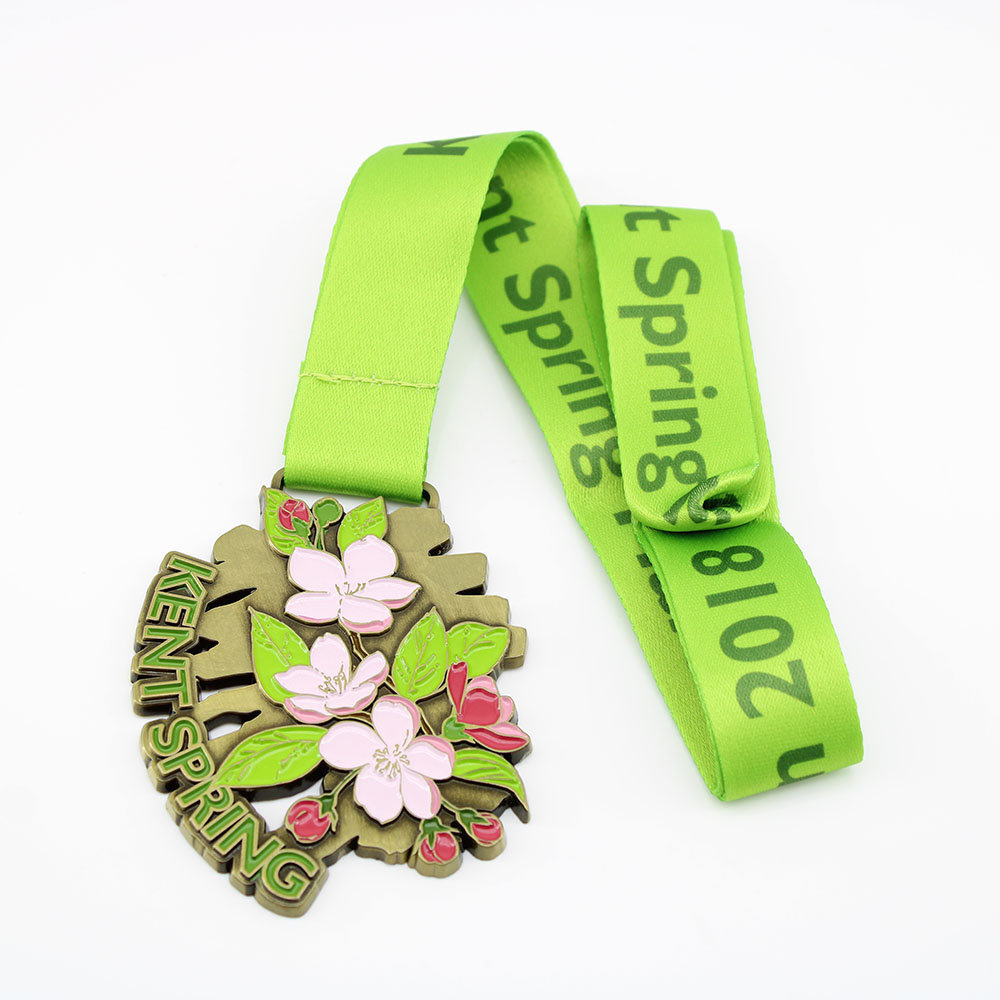 Custom Spring Marathon Medals Half Marathon Medals