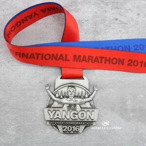 Custom Yoma Yangon International Marathon Medals