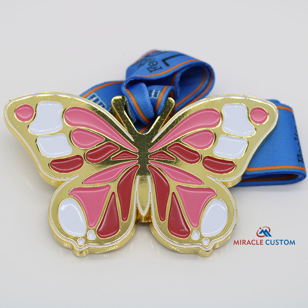 Custom 22KM Marathon Shiny Plating Medals