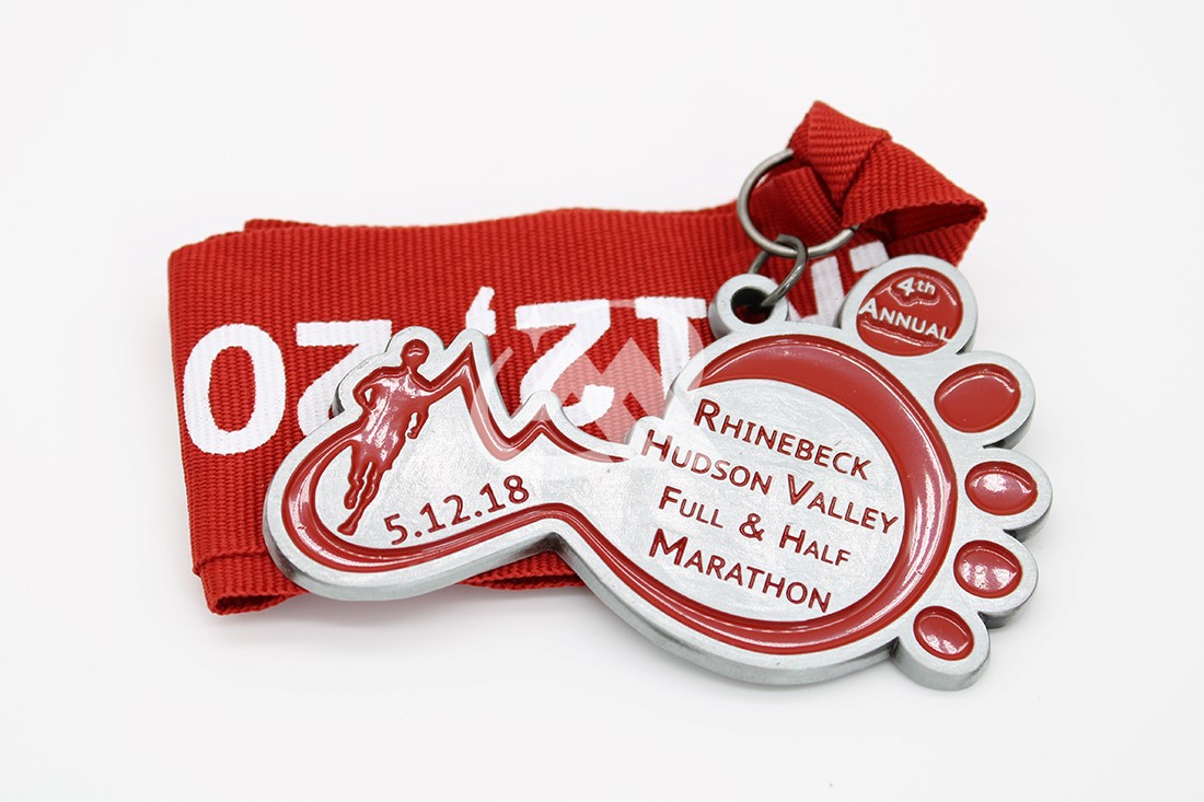 Custom full marathon Medals