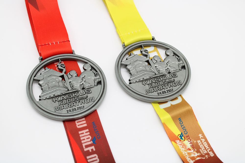 Custom Cut out Marathon Medals Half Marathon Medals