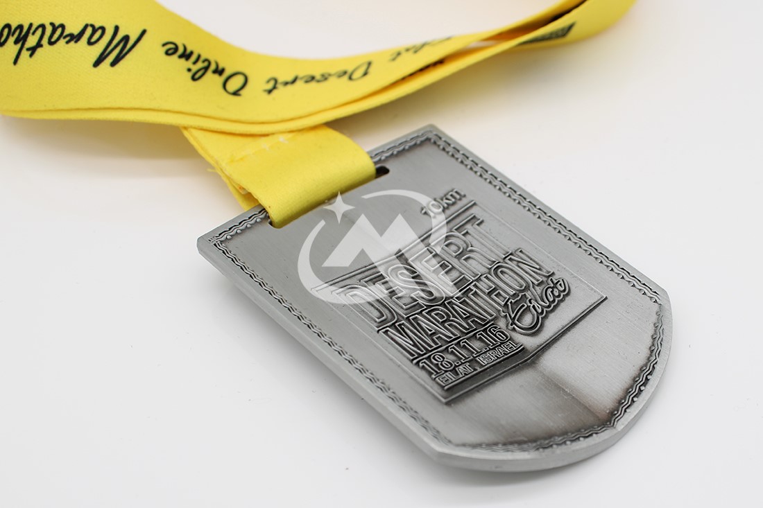 Custom Desert Marathon Medals