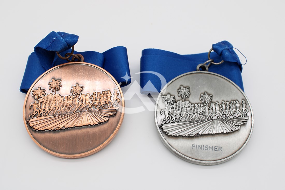 Custom Run and Walk Finisher Medals