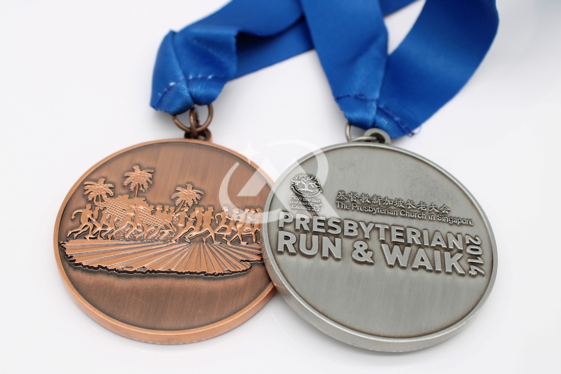 Custom Run and Walk Finisher Medals