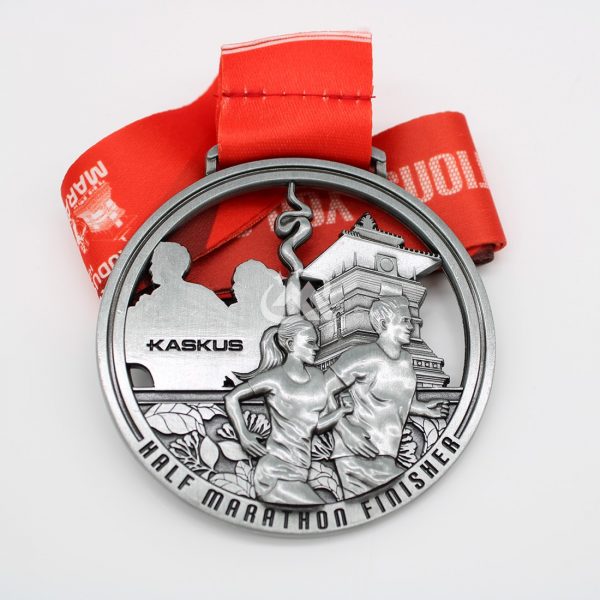 Custom Cut out Marathon Medals