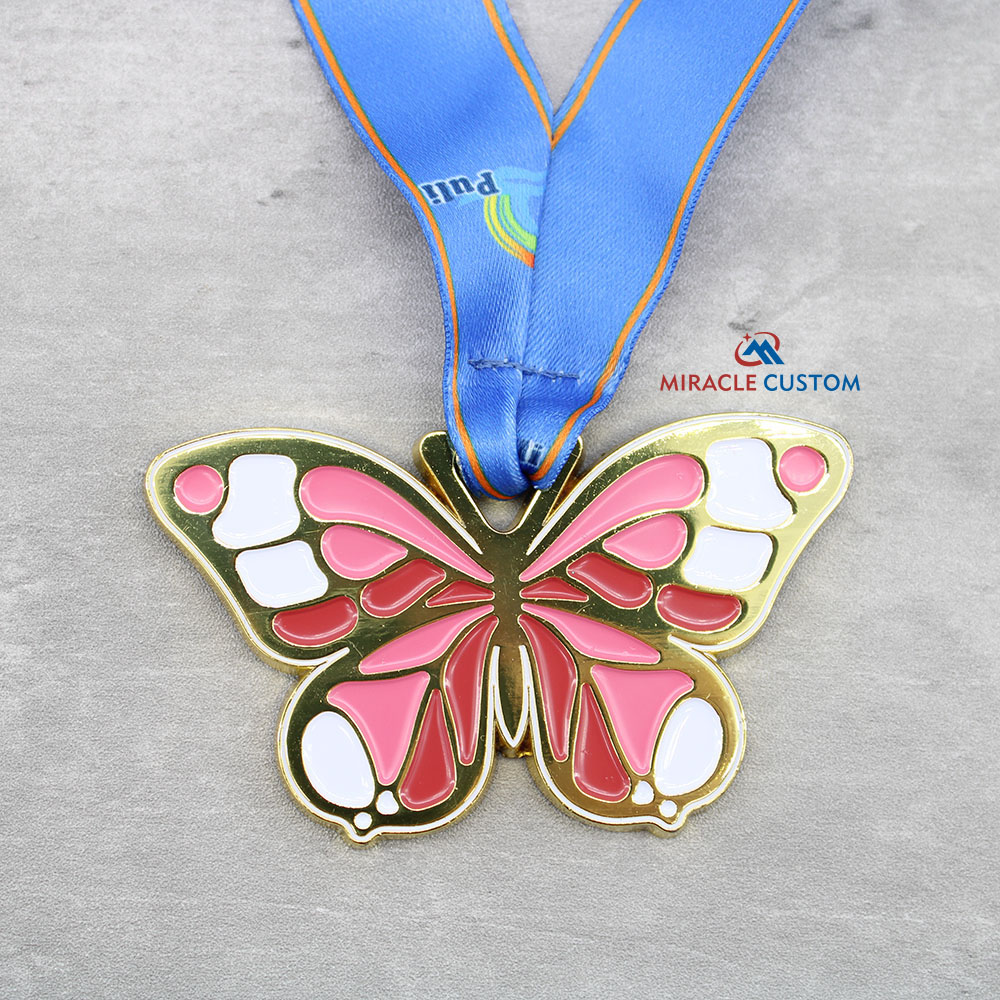 Custom 22KM Marathon Shiny Plating Medals