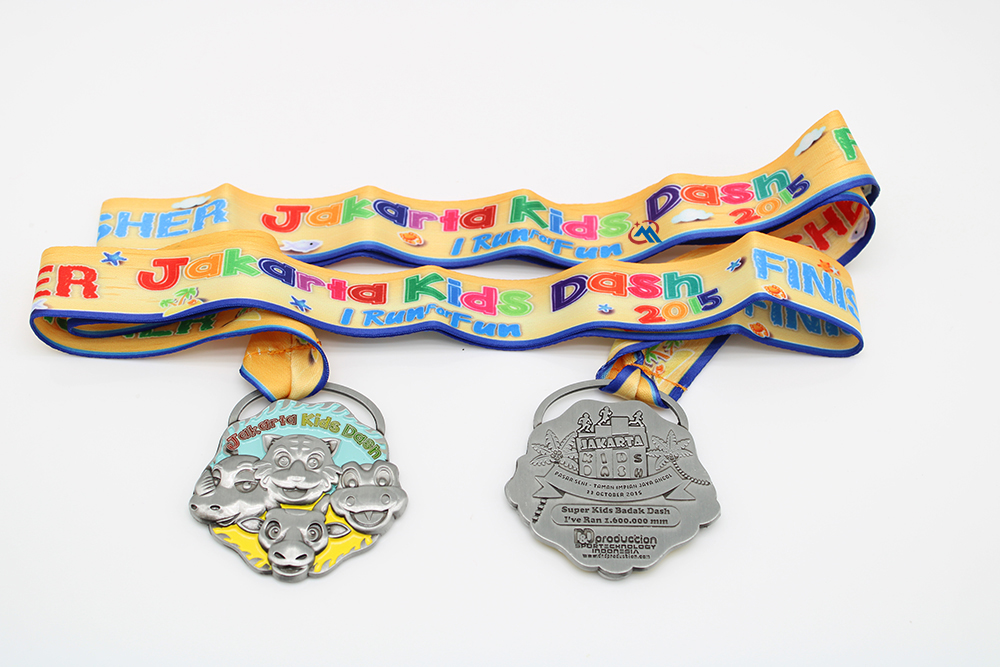 Custom Kids Dash Medals 3D Medals Jakarta Medals