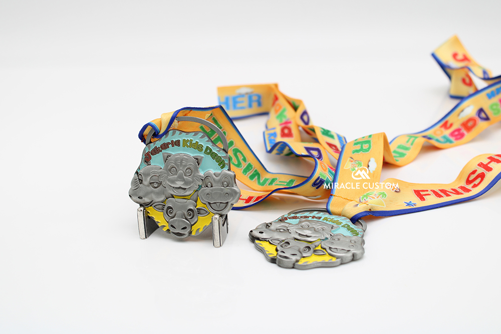 Custom Kids Dash Medals 3D Medals Jakarta Medals