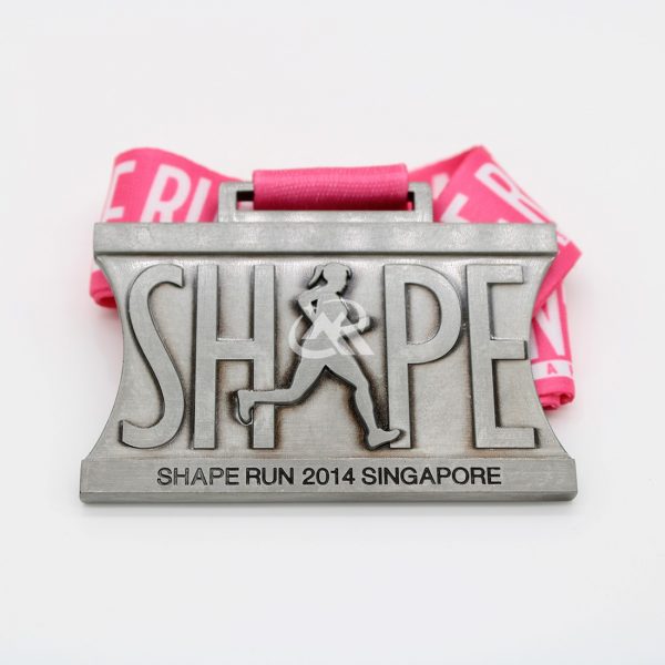 Custom Shape Run Medals