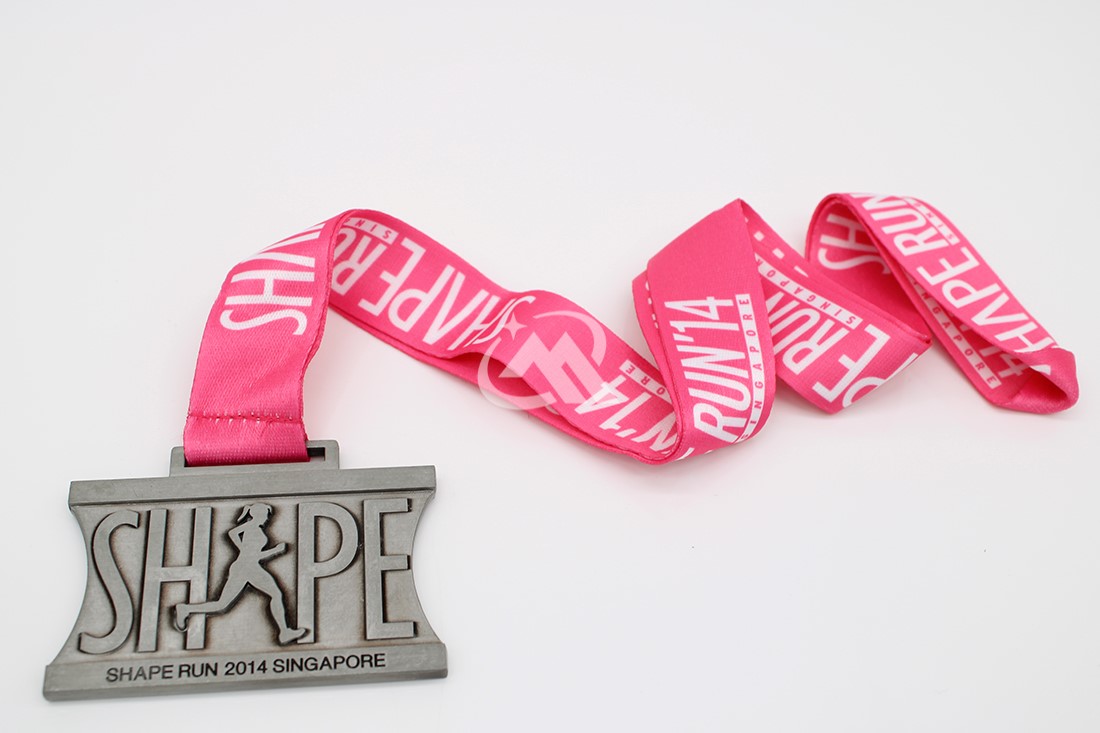 Custom Shape Run Medals