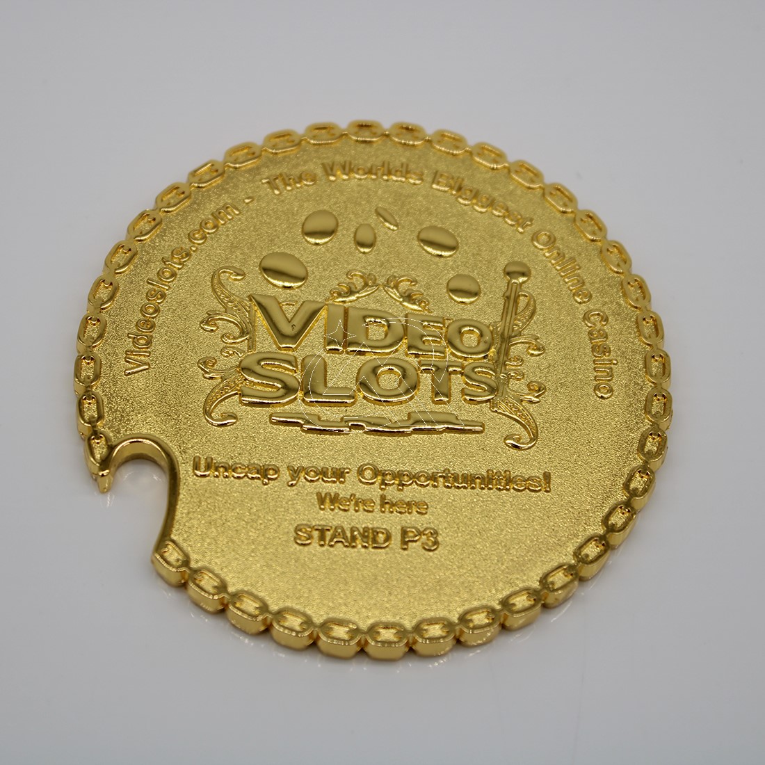 Custom Shiny Medals with sandblasting