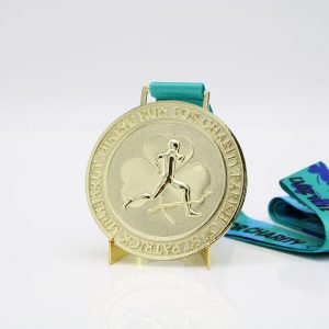 custom shiny race medals 10KM Finisher Medals