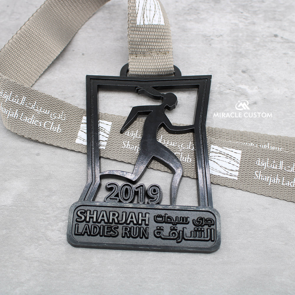 Custom Sharjah Ladies Run 2019 Sports Medals