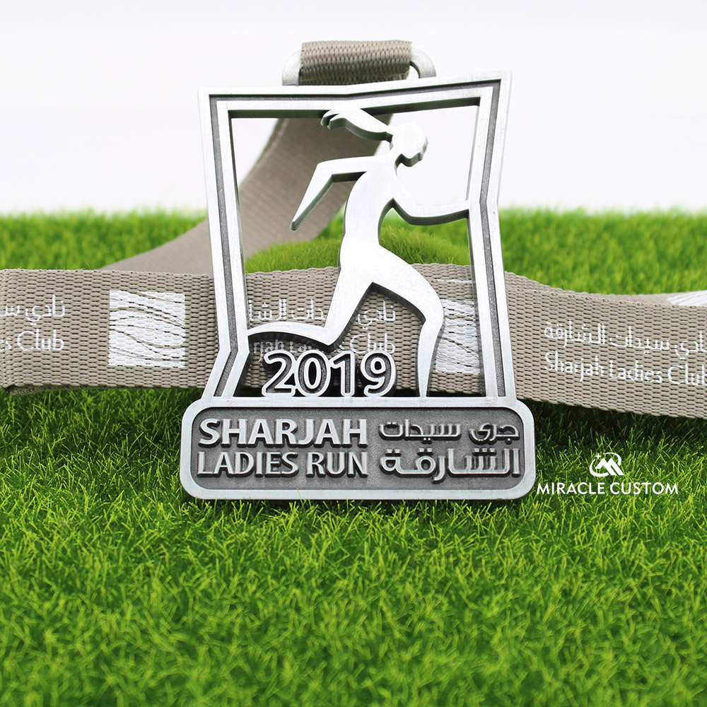Custom Sharjah Ladies Run 2019 Sports Medals