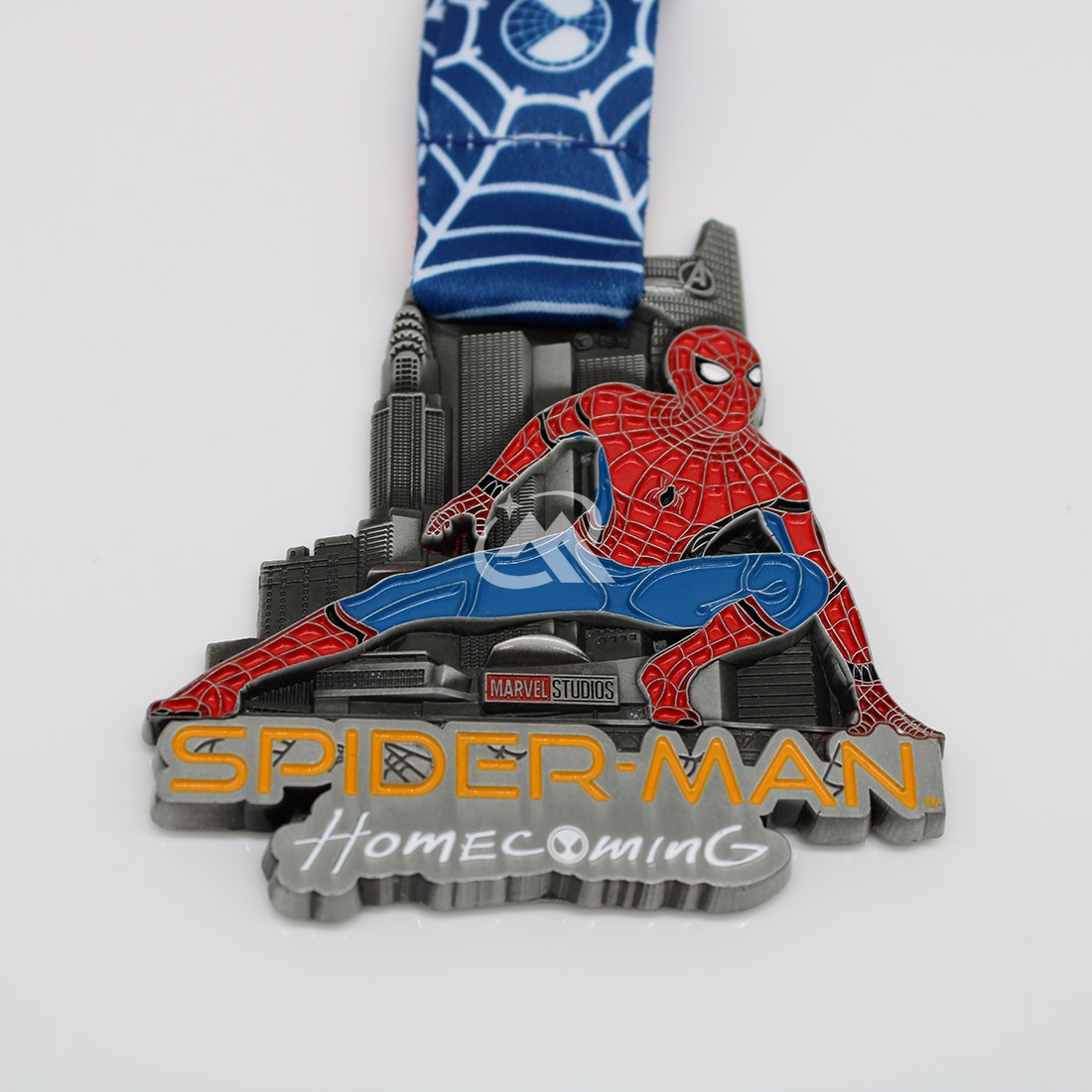 Custom Spider Man Medals Virtual Run Medals