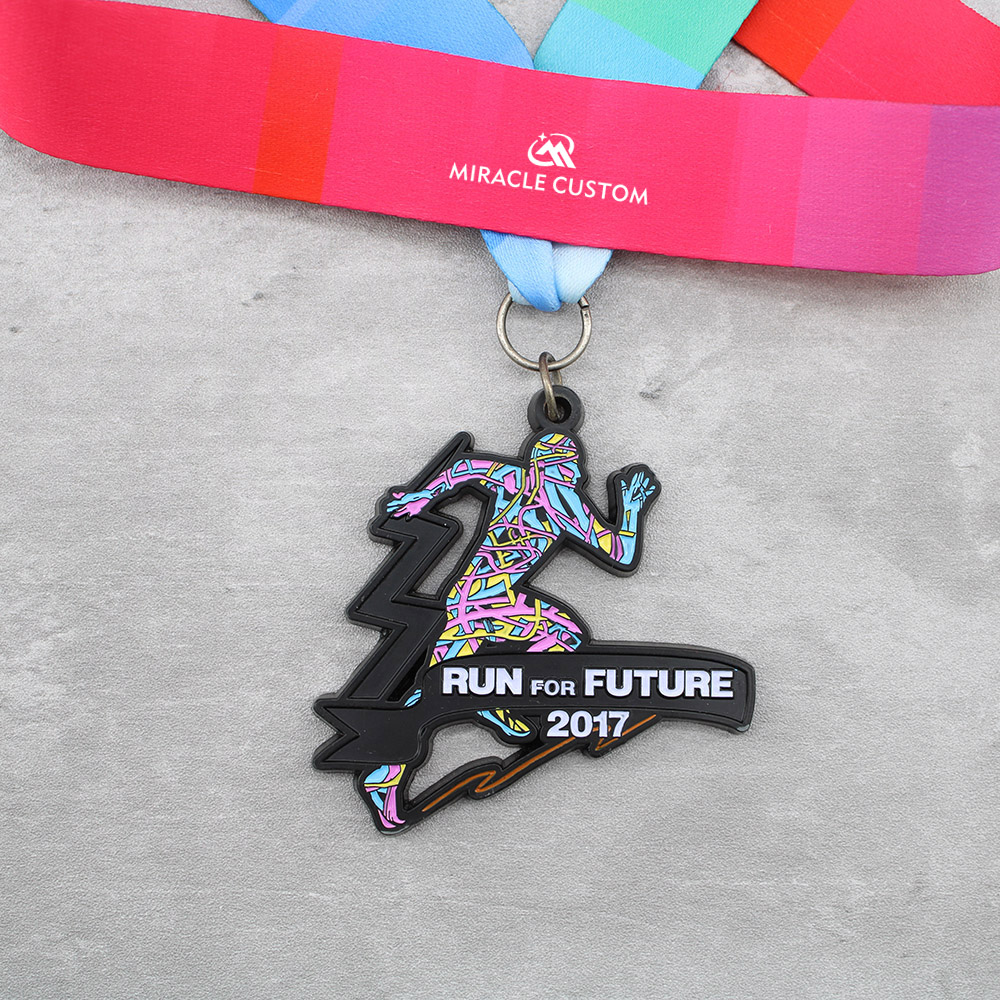 Custom Run For Future 2017 Finisher 5KM Medals