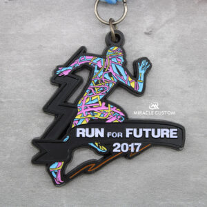 Custom Run For Future 2017 Finisher 5KM Medals