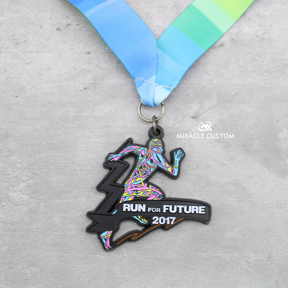 Custom Run For Future 2017 Finisher 5KM Medals