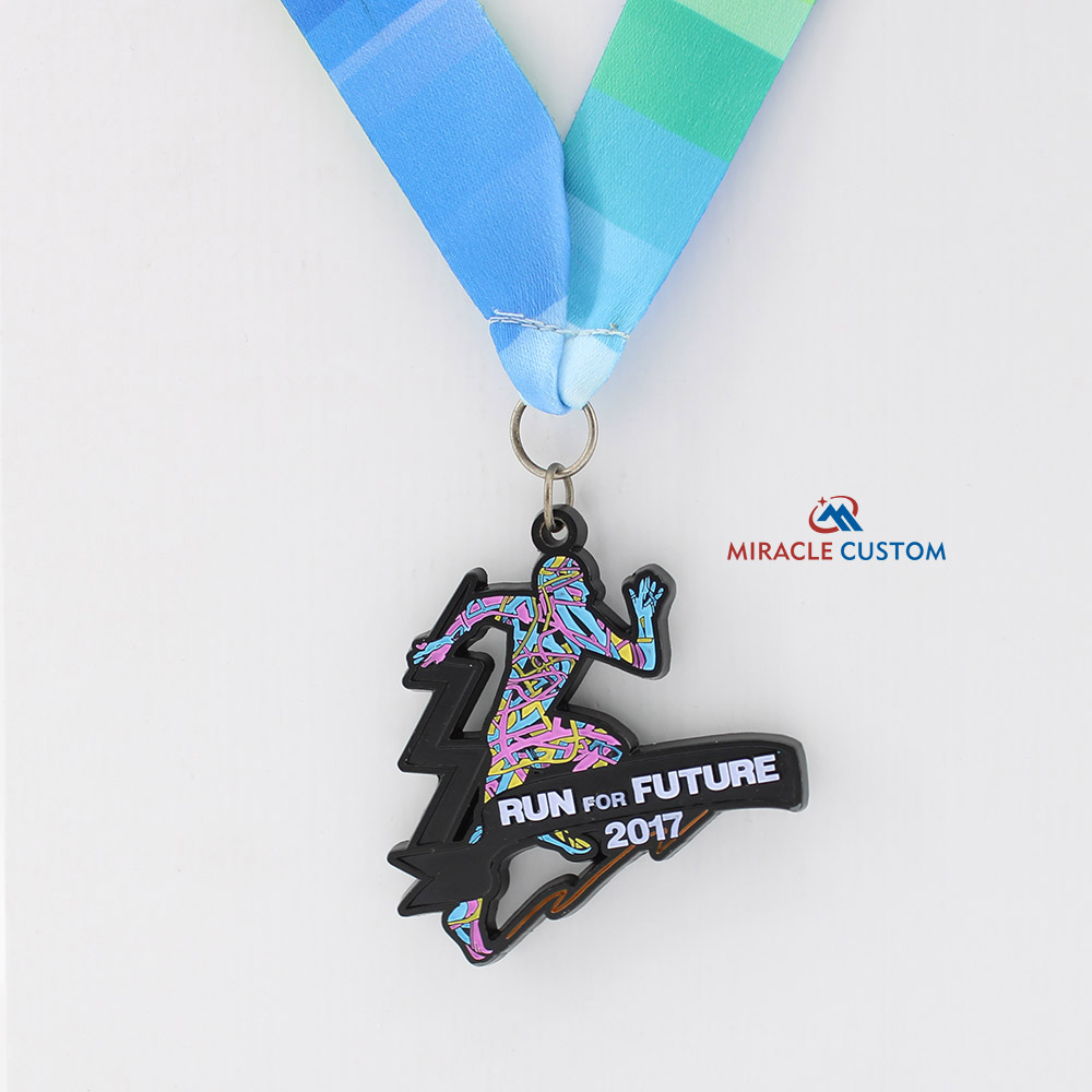 Custom Run For Future 2017 Finisher 5KM Medals