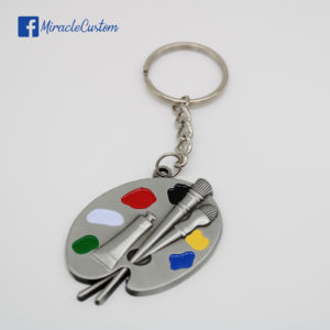 custom logo keychains metal company logo keychains