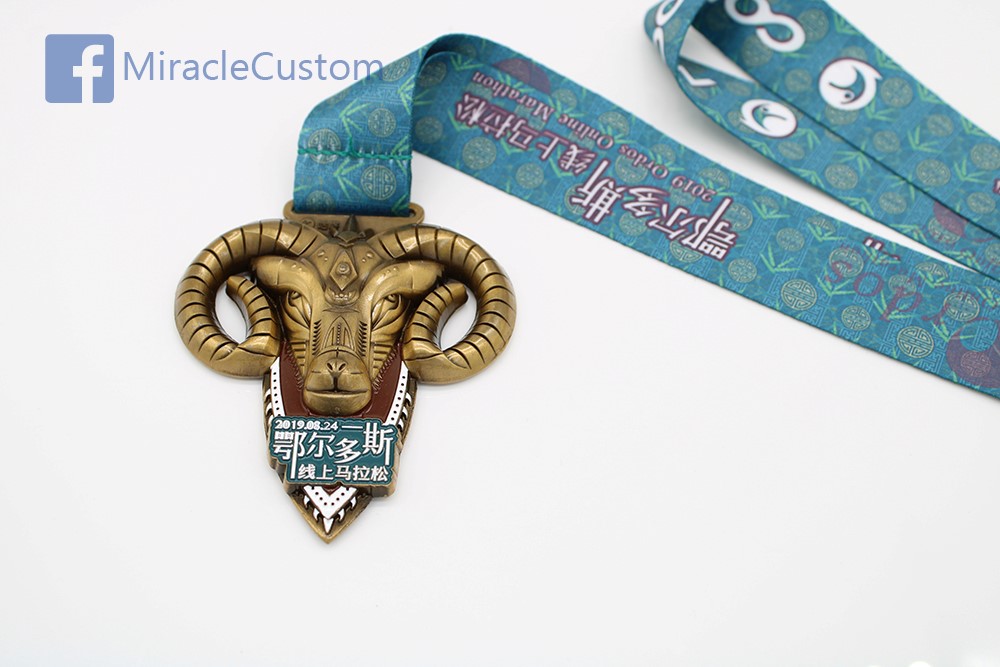 Custom 3D sports medals