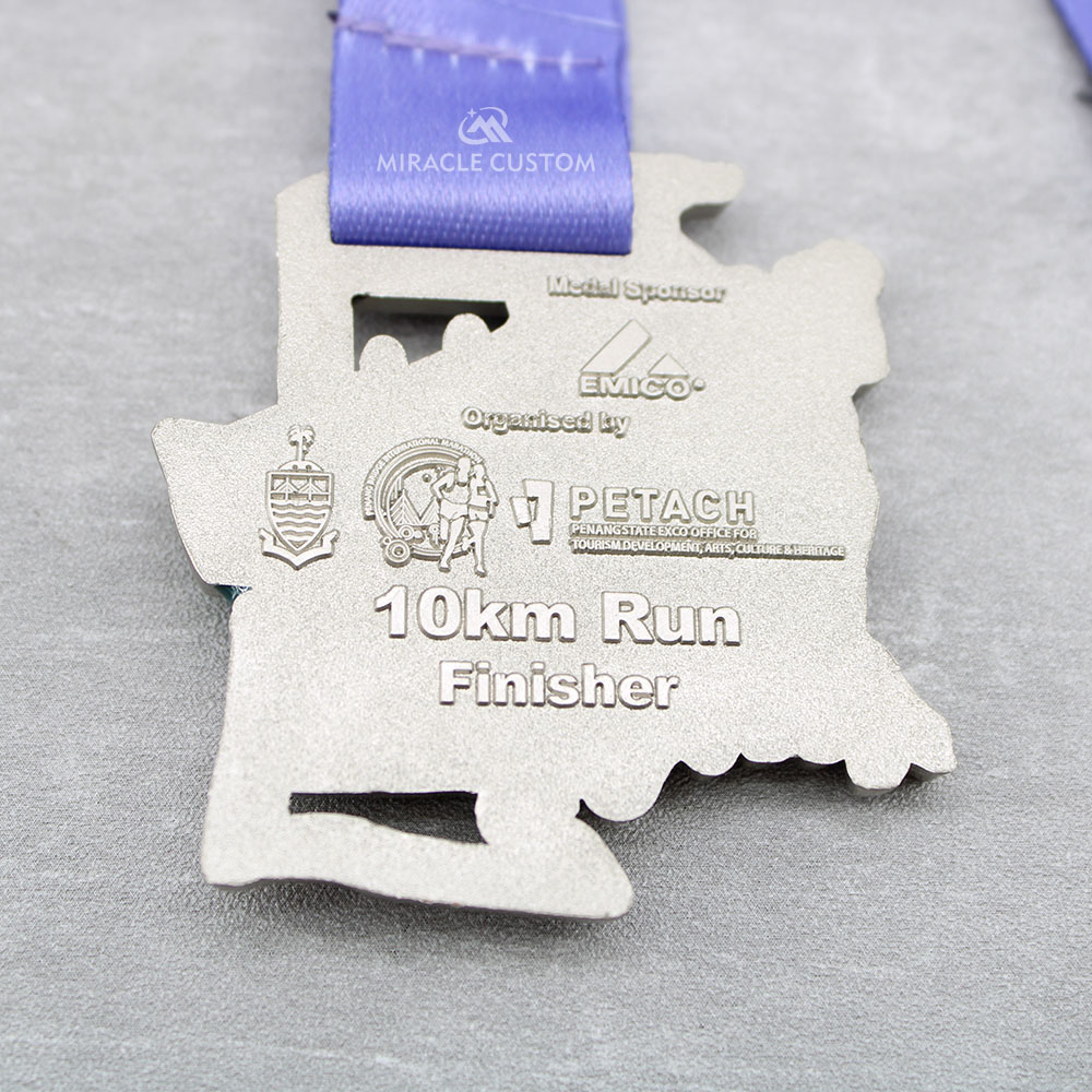 Custom Penang Bridge Marathon 10KM Run Finisher Medals