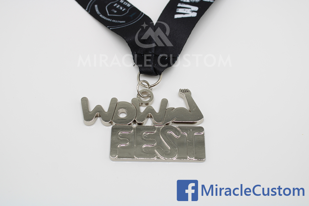 custom WOWFest sports medals