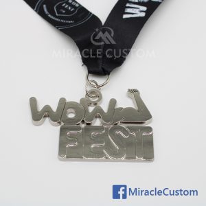 custom WOWFest sports medals