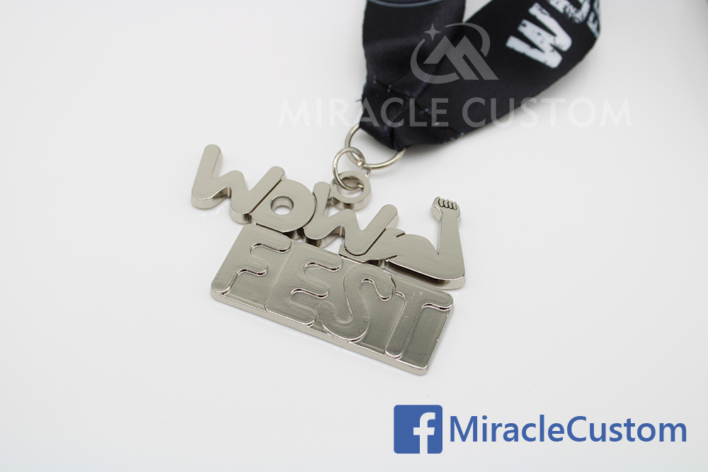 custom WOWFest sports medals