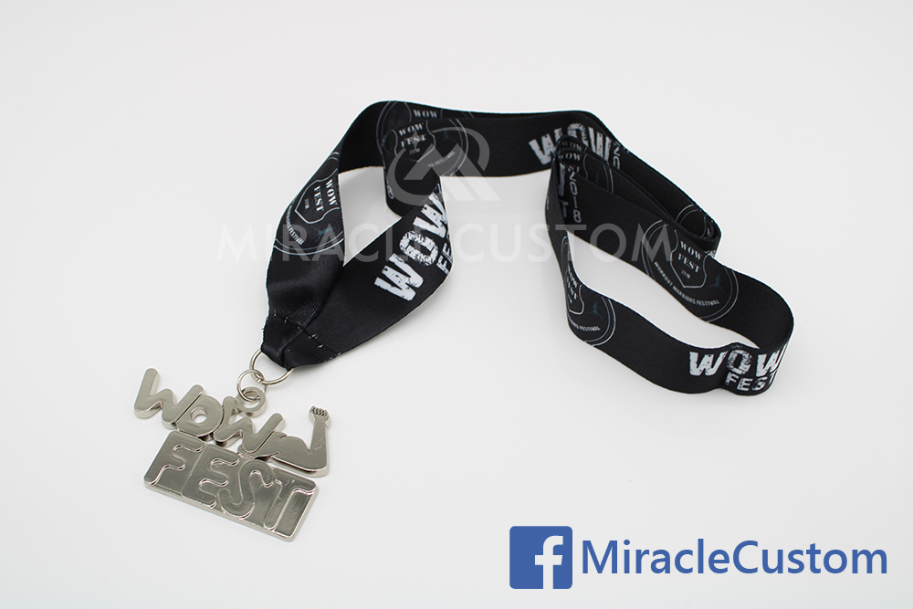 custom WOWFest sports medals