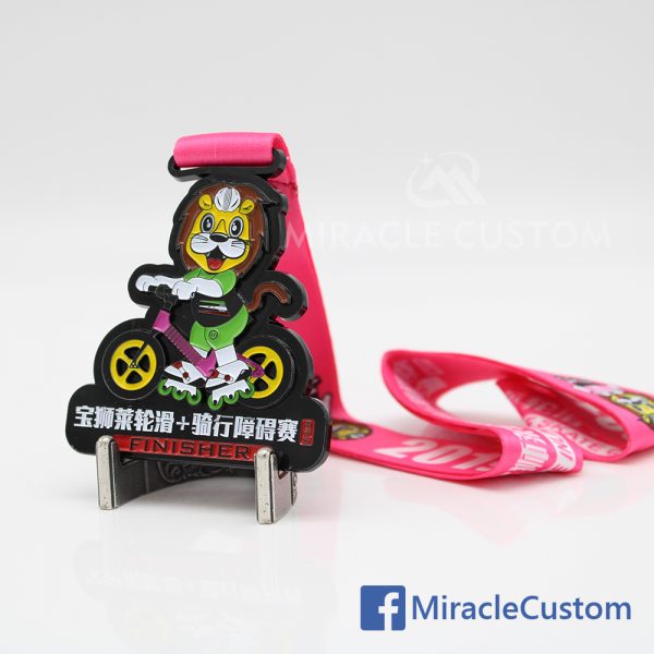 custom cycling medals