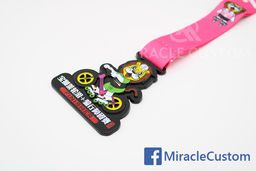 custom cycling medals