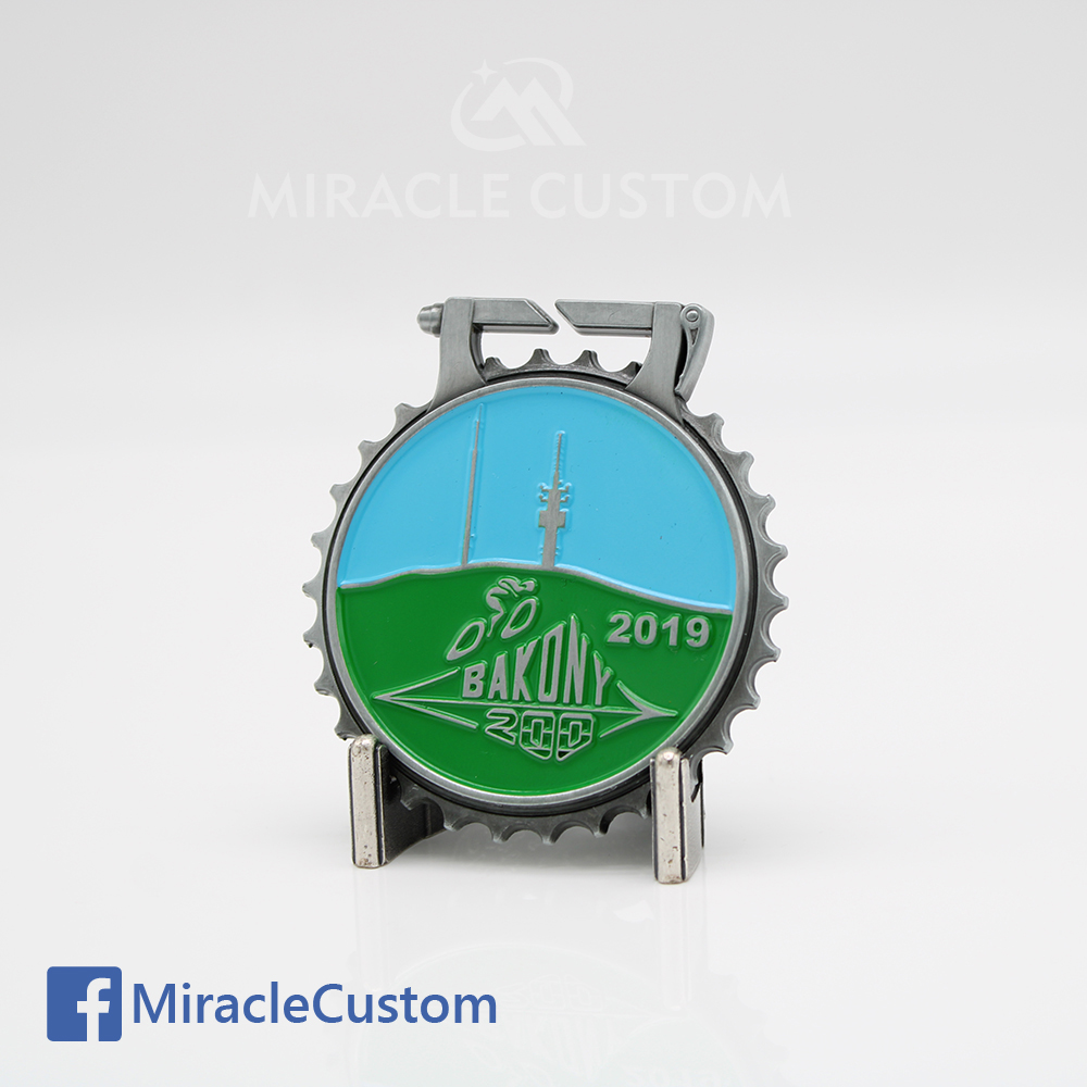 Custom Made Cycling Medals