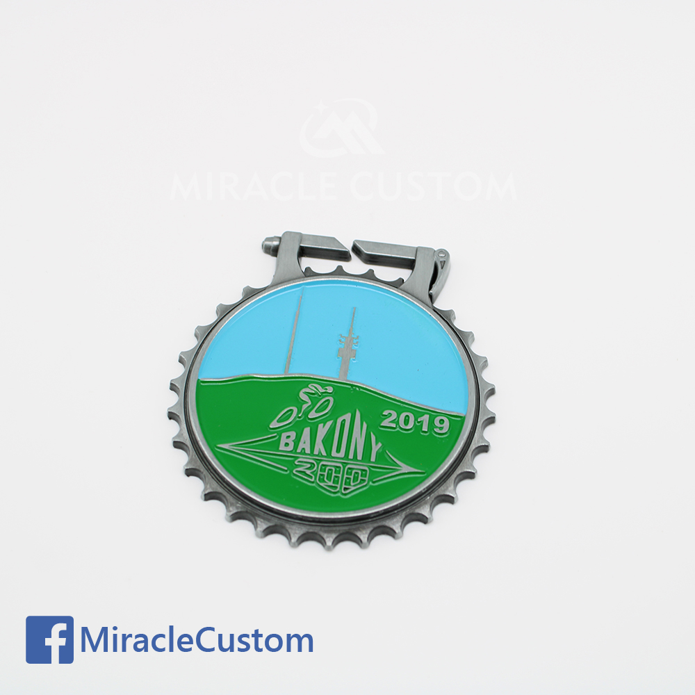 Custom Made Cycling Medals