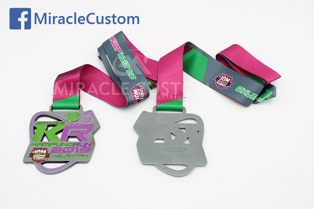 custom malaysia running medals