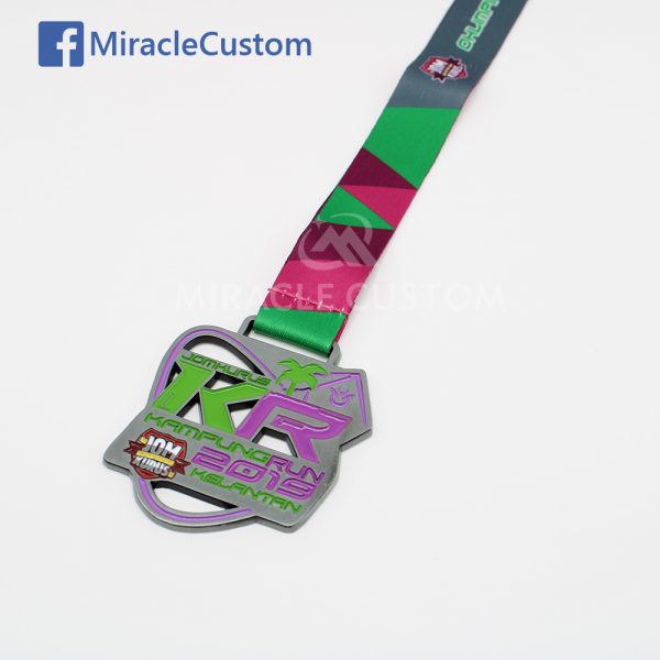 custom malaysia running medals