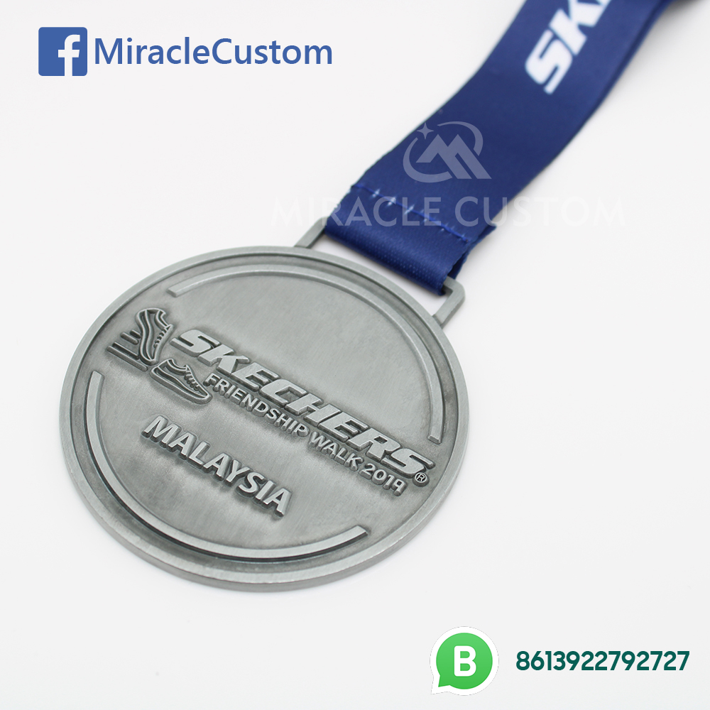 custom friendship walk medals