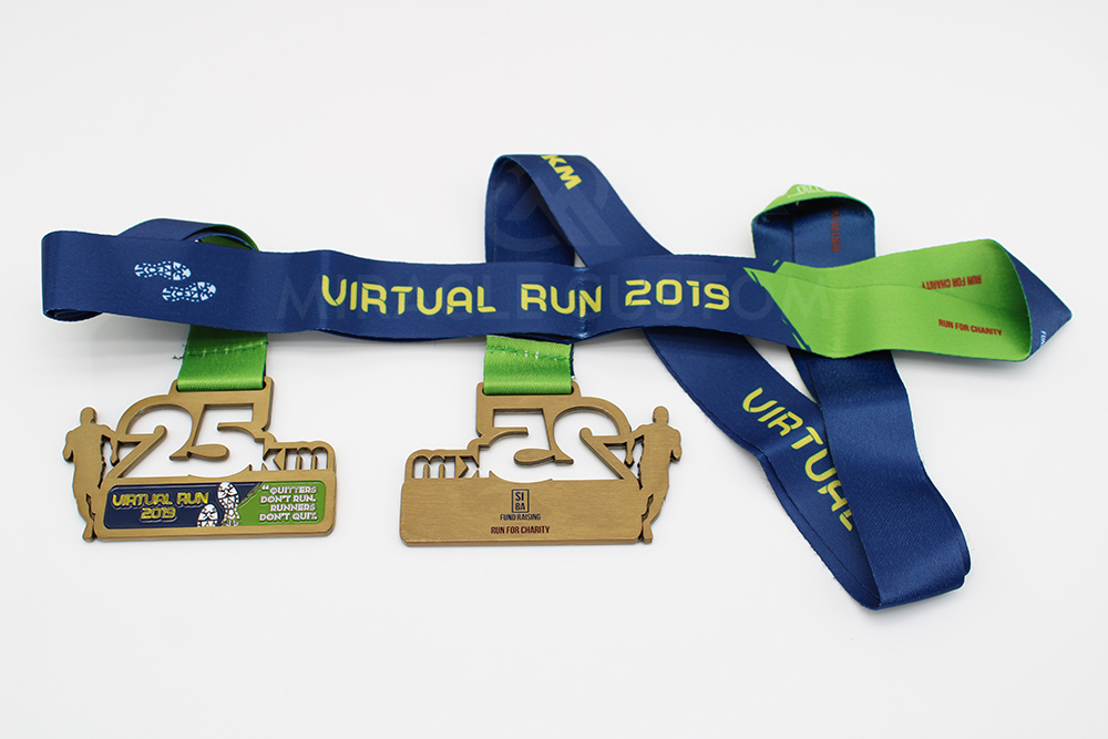 custom run for charity medals