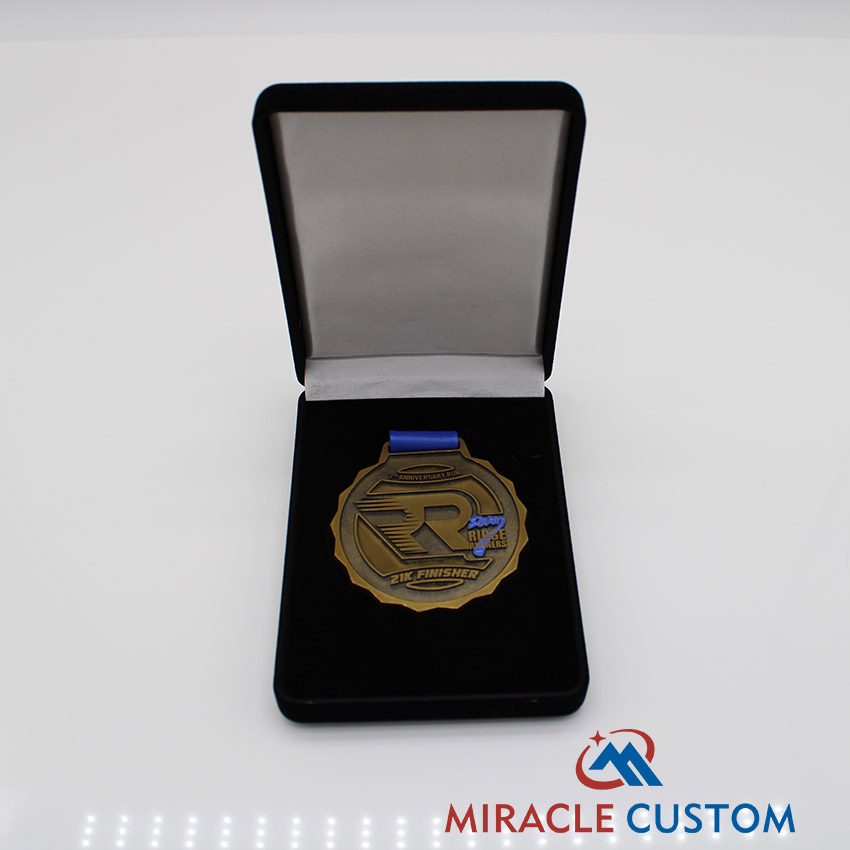 custom 21k finisher medals