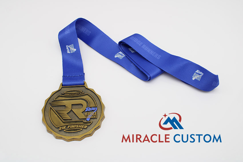 custom 21k finisher medals