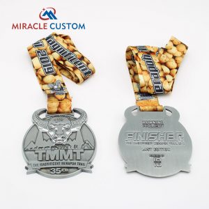 custom marathon running medals