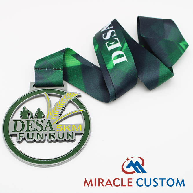 custom 5km fun run medals