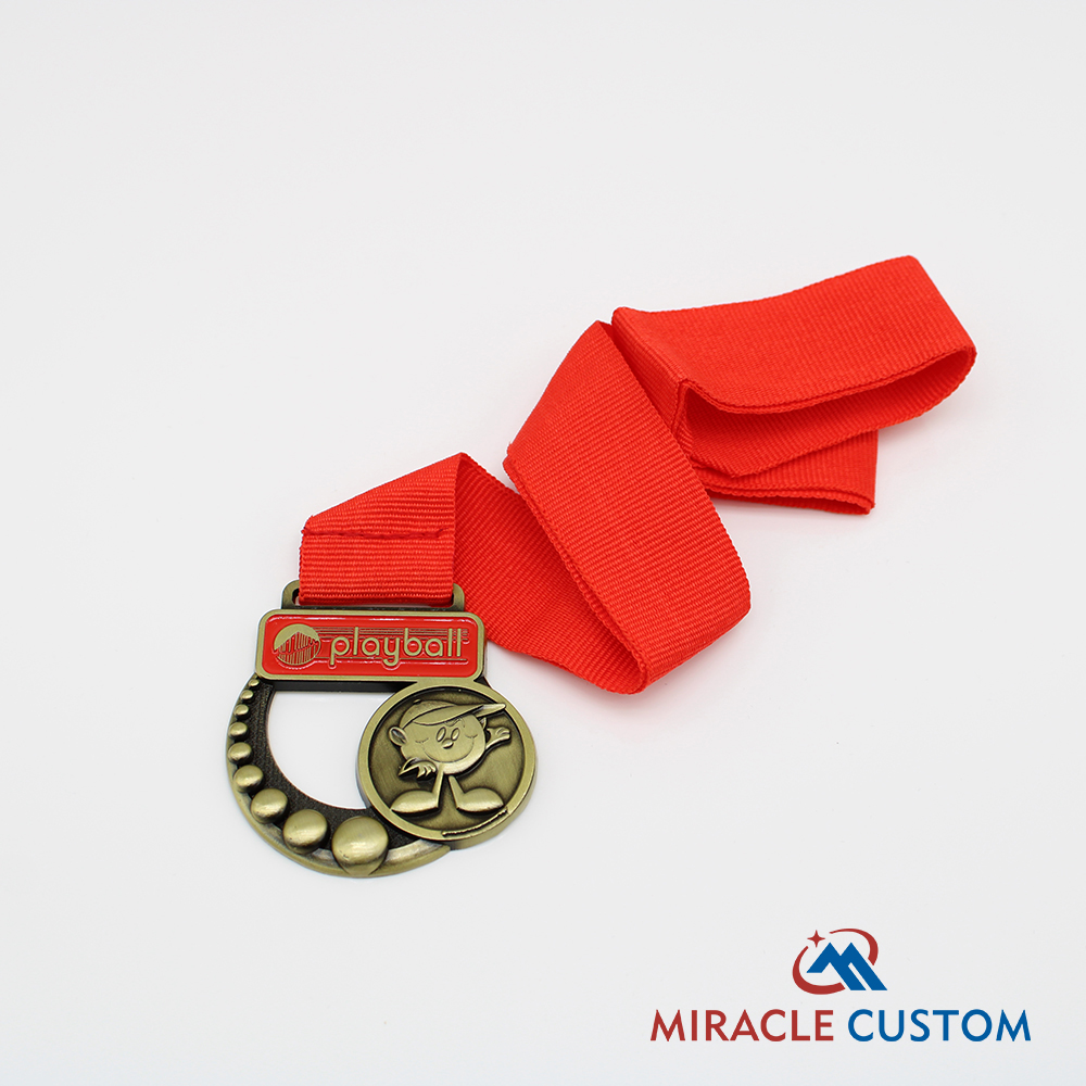 custom fun run medal award