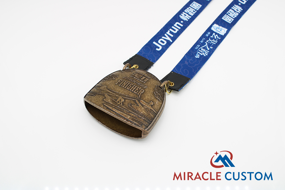 Custom 3D Bell Medals Virtual Running medals