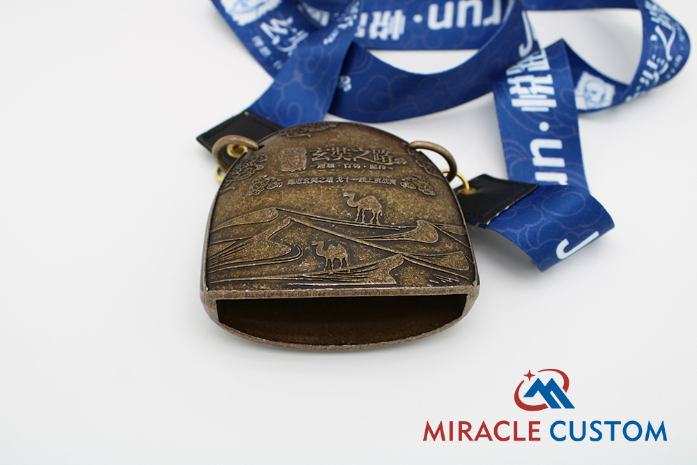 Custom 3D Bell Medals Virtual Running medals