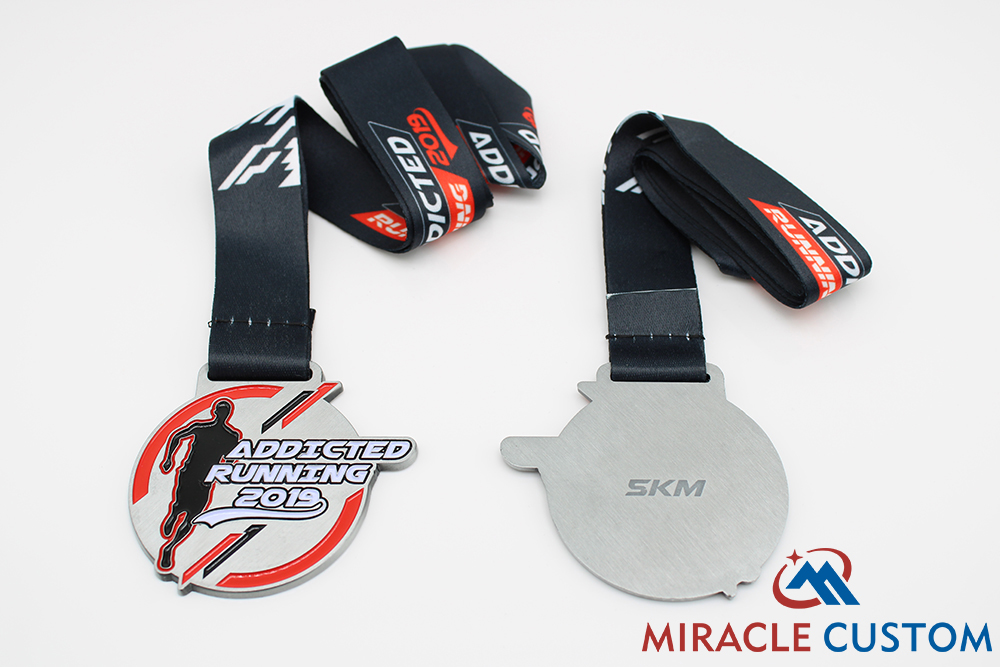 custom 5km running medals
