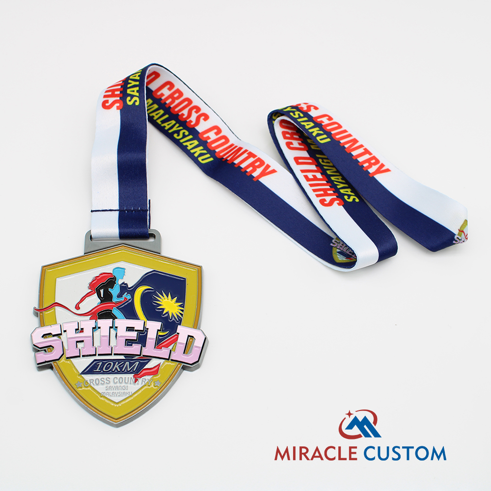 custom 10KM running medals